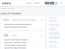 Tablet Screenshot of causeni.rabota.md