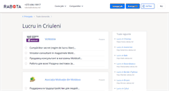 Desktop Screenshot of criuleni.rabota.md